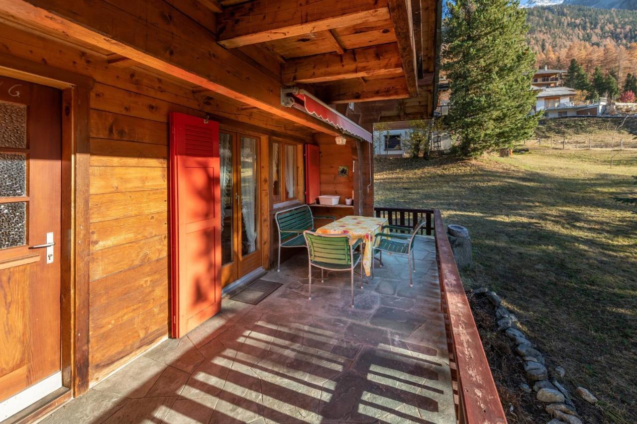 Chalet Bambi "Marchenhaft" Lejlighed Grächen Eksteriør billede
